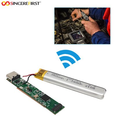 Geriausia „WiFi“ plokštės jungtis su endoskopo tikrinimo kameros moduliu